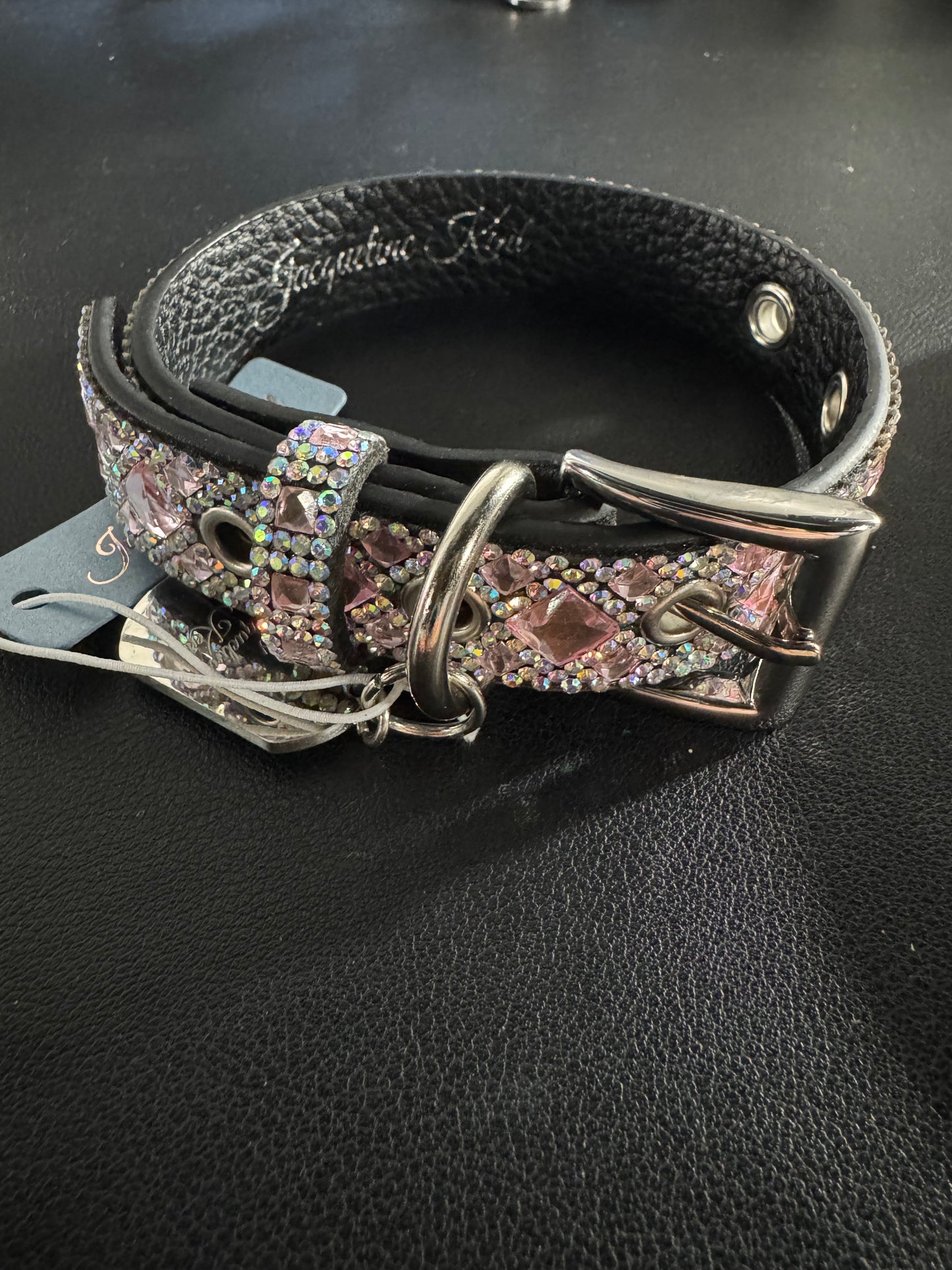 DIAMONDS IN THE RUFF DOG COLLAR SMALL