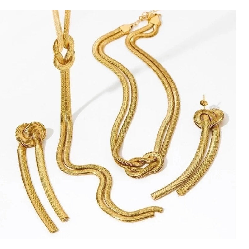 Casual Knot Necklace - Waterproof