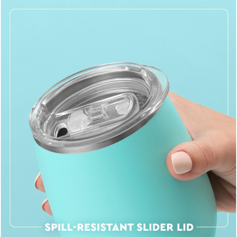 Orange Stemless Wine Cup 14oz