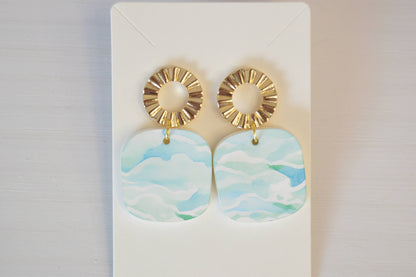 Ocean Waves Earrings
