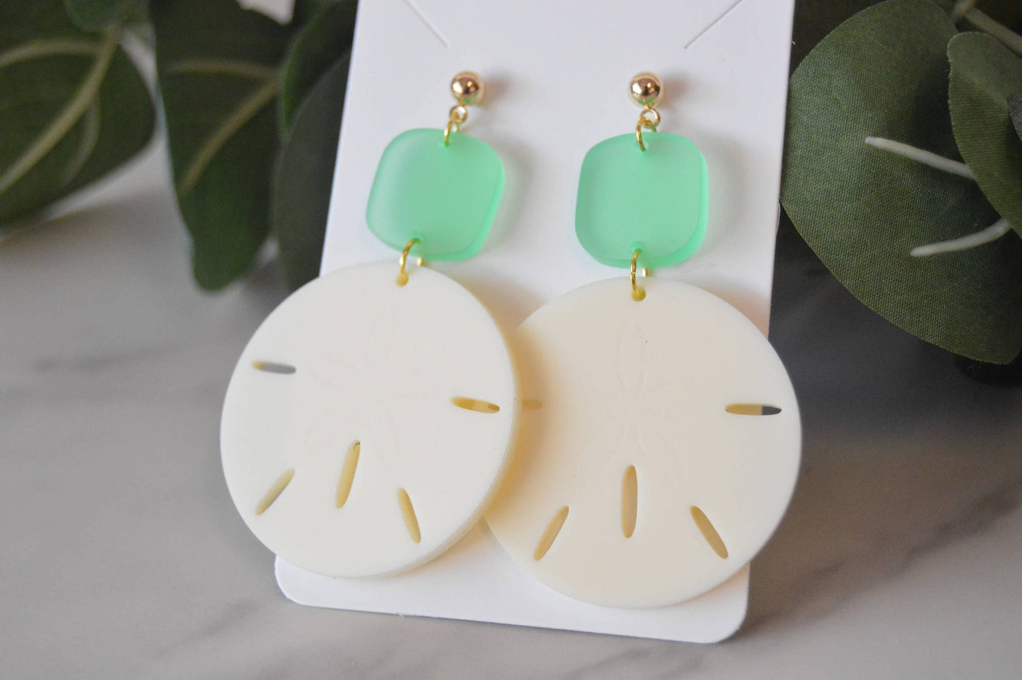 Sand Dollar Earrings