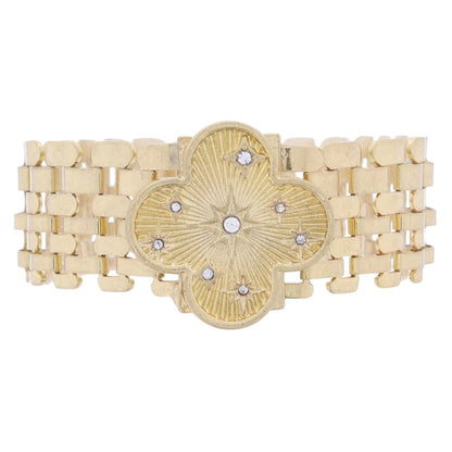 Clover Magnetic Clasp Bracelet