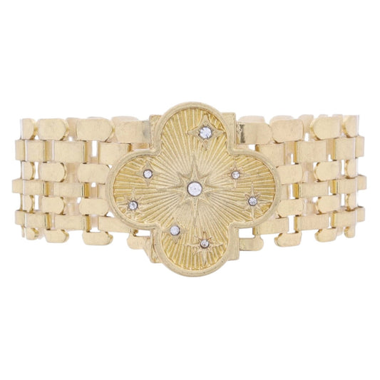 Clover Magnetic Clasp Bracelet