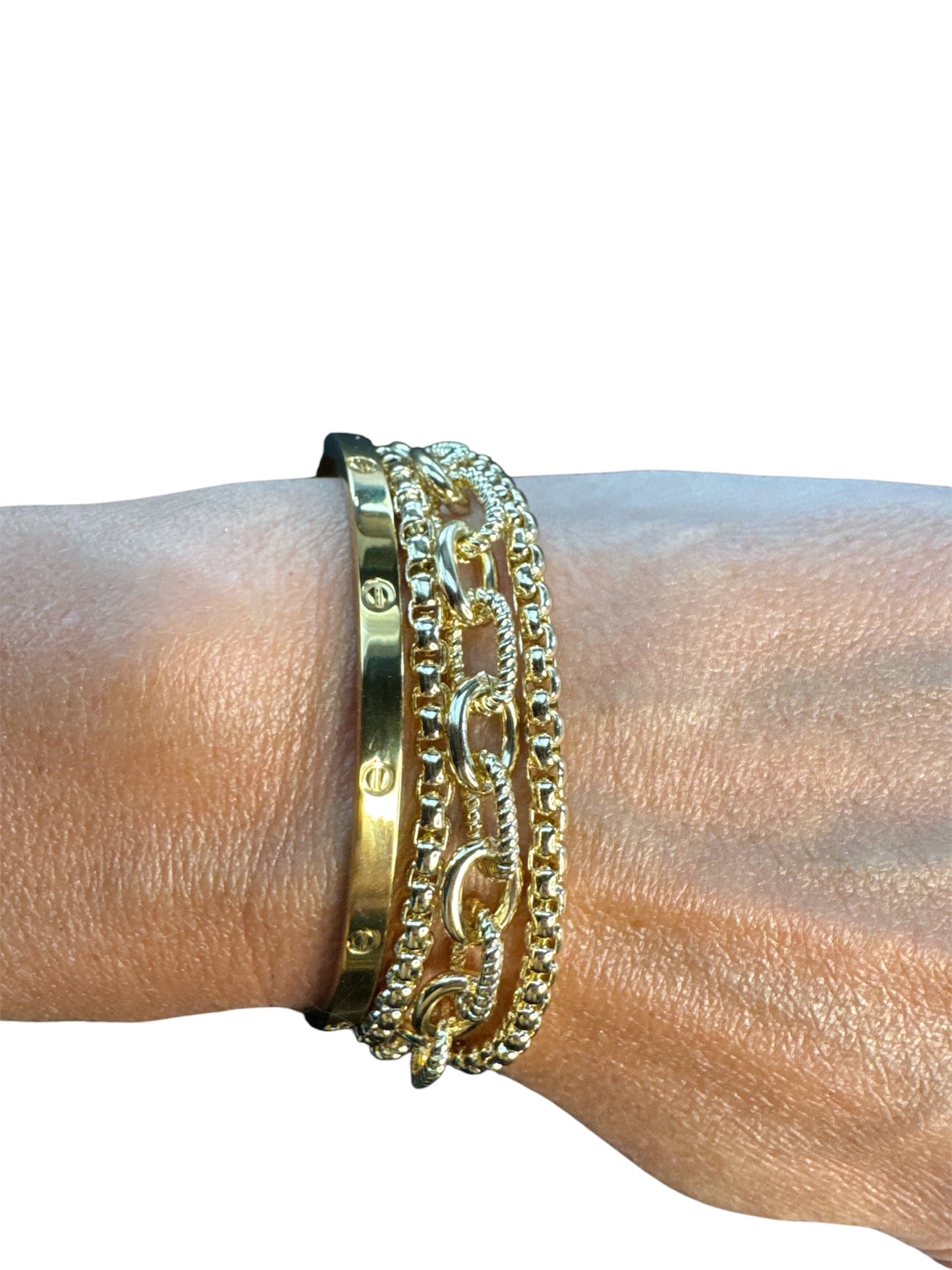 Mini Nail Bangle Bracelet - Waterproof