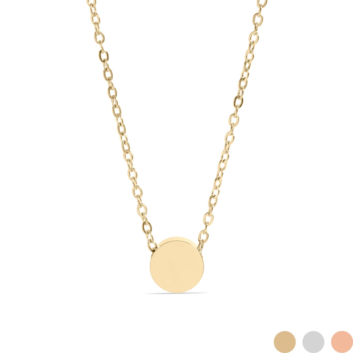 Mini Circle Necklace - Waterproof