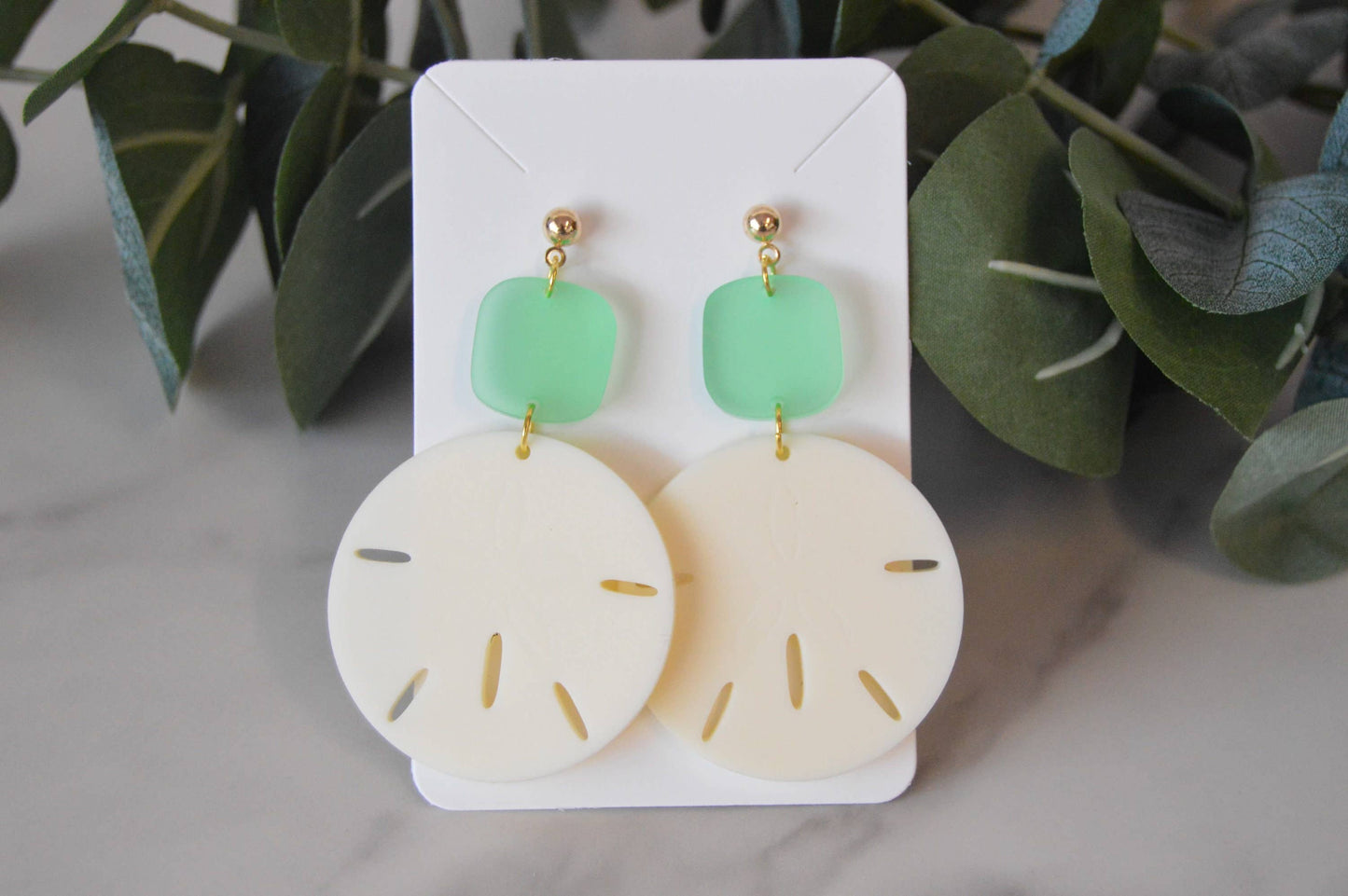 Sand Dollar Earrings