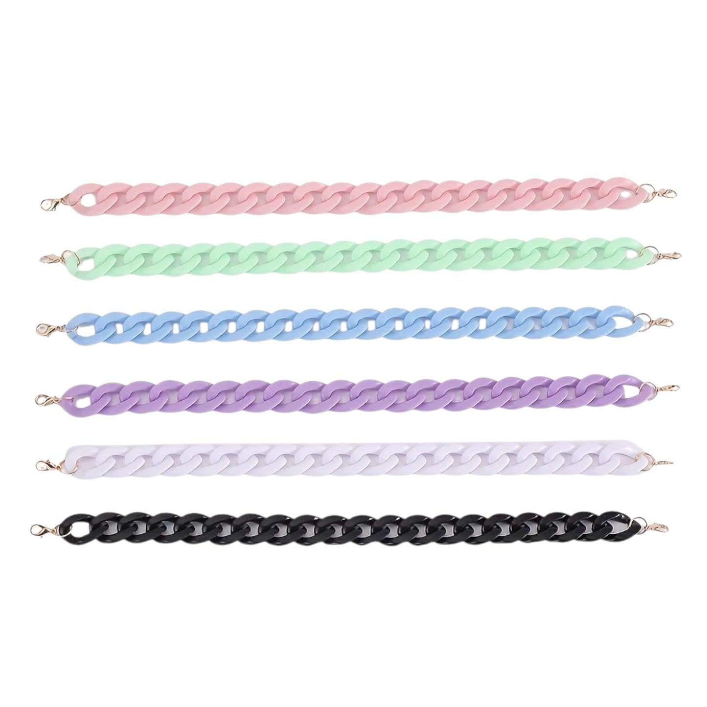 Hat Chains Acrilic - Multi Color Options