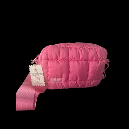 Puff Crossbody Bag - Pink