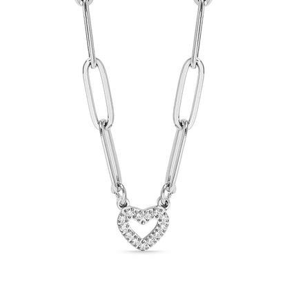 "Heart" Paperclip Bracelet - Waterproof