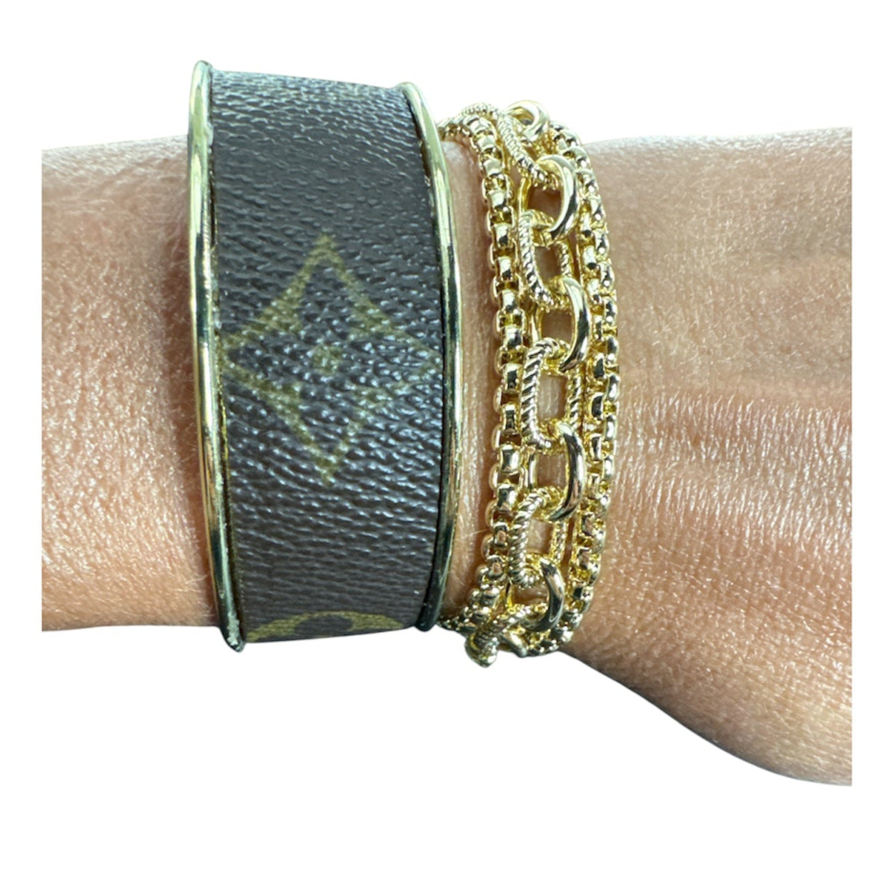 Channel Cuff Bracelet
