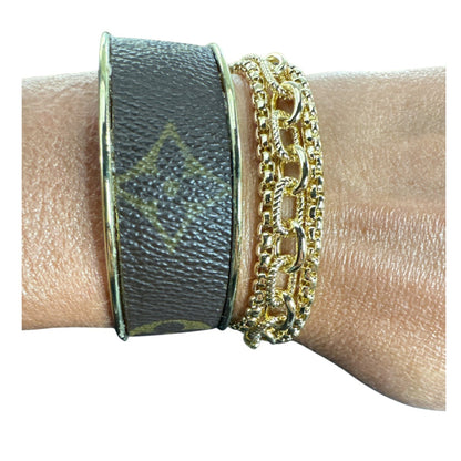 Channel Cuff Bracelet