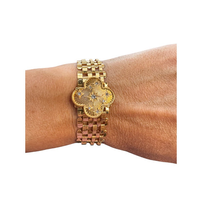 Clover Magnetic Clasp Bracelet