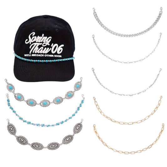 Trucker Hate Chains - Turquoise, Gold, Silver Variations