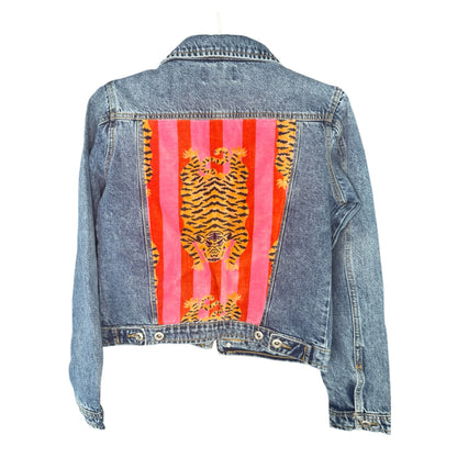 Jean Jacket with Tiger