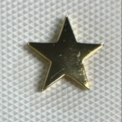 Star Stud Gold Earrings - Sterling Silver - Waterproof