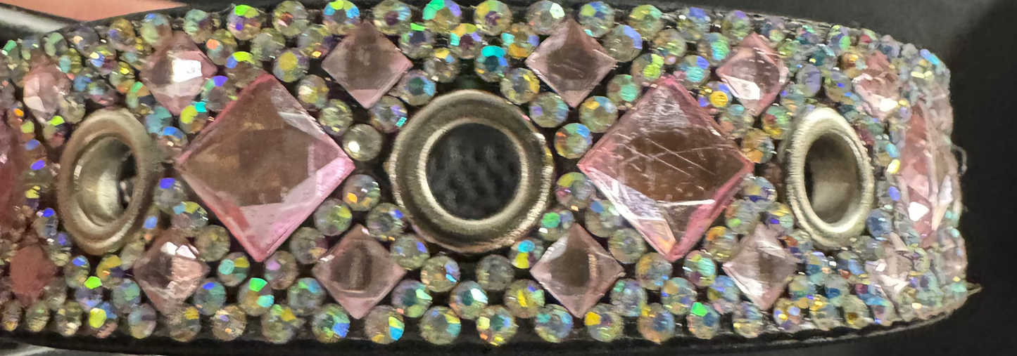 DIAMONDS IN THE RUFF DOG COLLAR SMALL