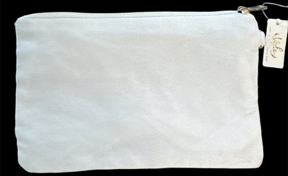 America Seed Bead Zip Top Closure Wristlet