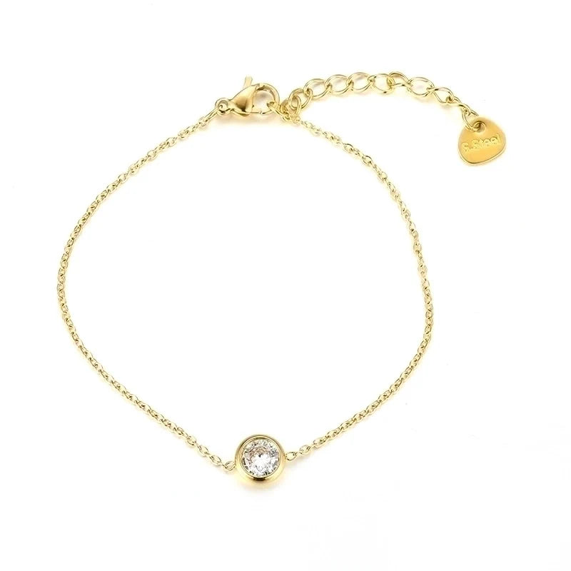 Artificial Rhinestones Bracelets - Waterproof