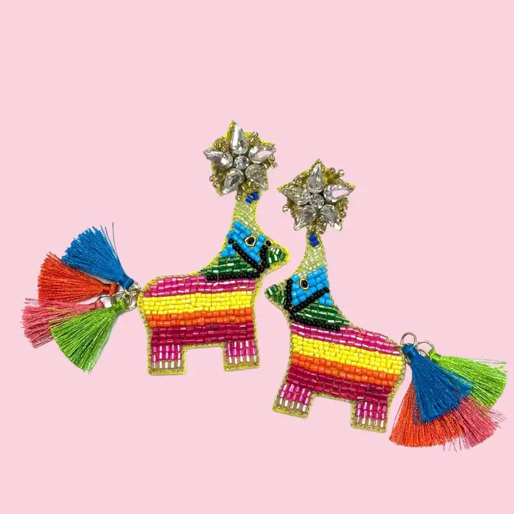 Glitzy Piñata Earrings