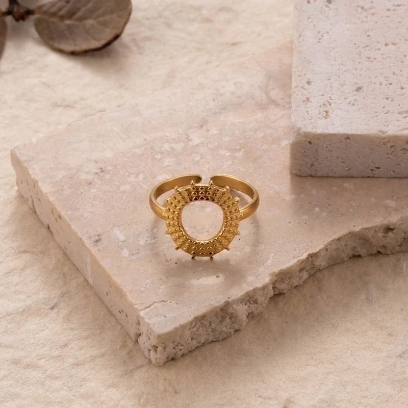 One Size Gold Rings - Waterproof