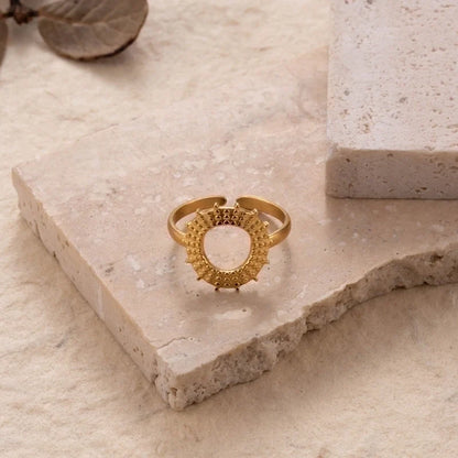 One Size Gold Rings - Waterproof