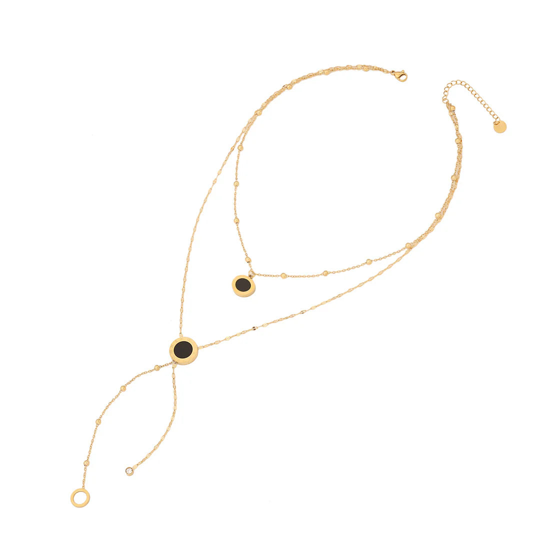 Multi Style Drop Necklace Butterfly - Waterproof