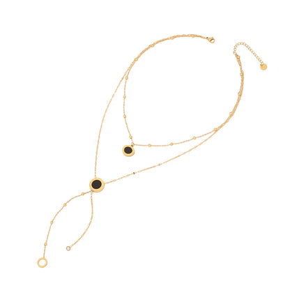 Multi Style Drop Necklace Butterfly - Waterproof