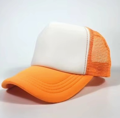 Trucker Hats - Orange/ White