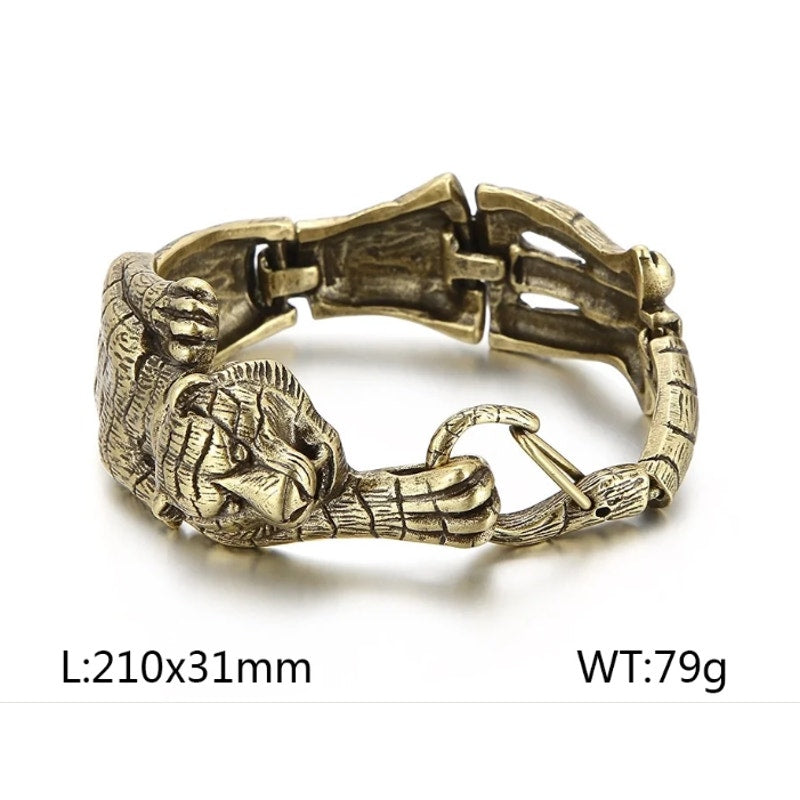 Vintage Style Tiger Bracelet