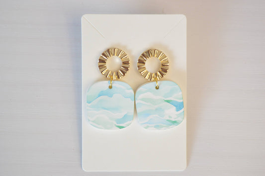 Ocean Waves Earrings