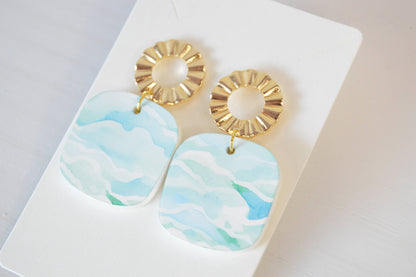 Ocean Waves Earrings