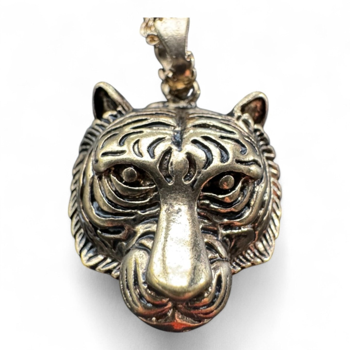 Tiger Head Chain Necklace