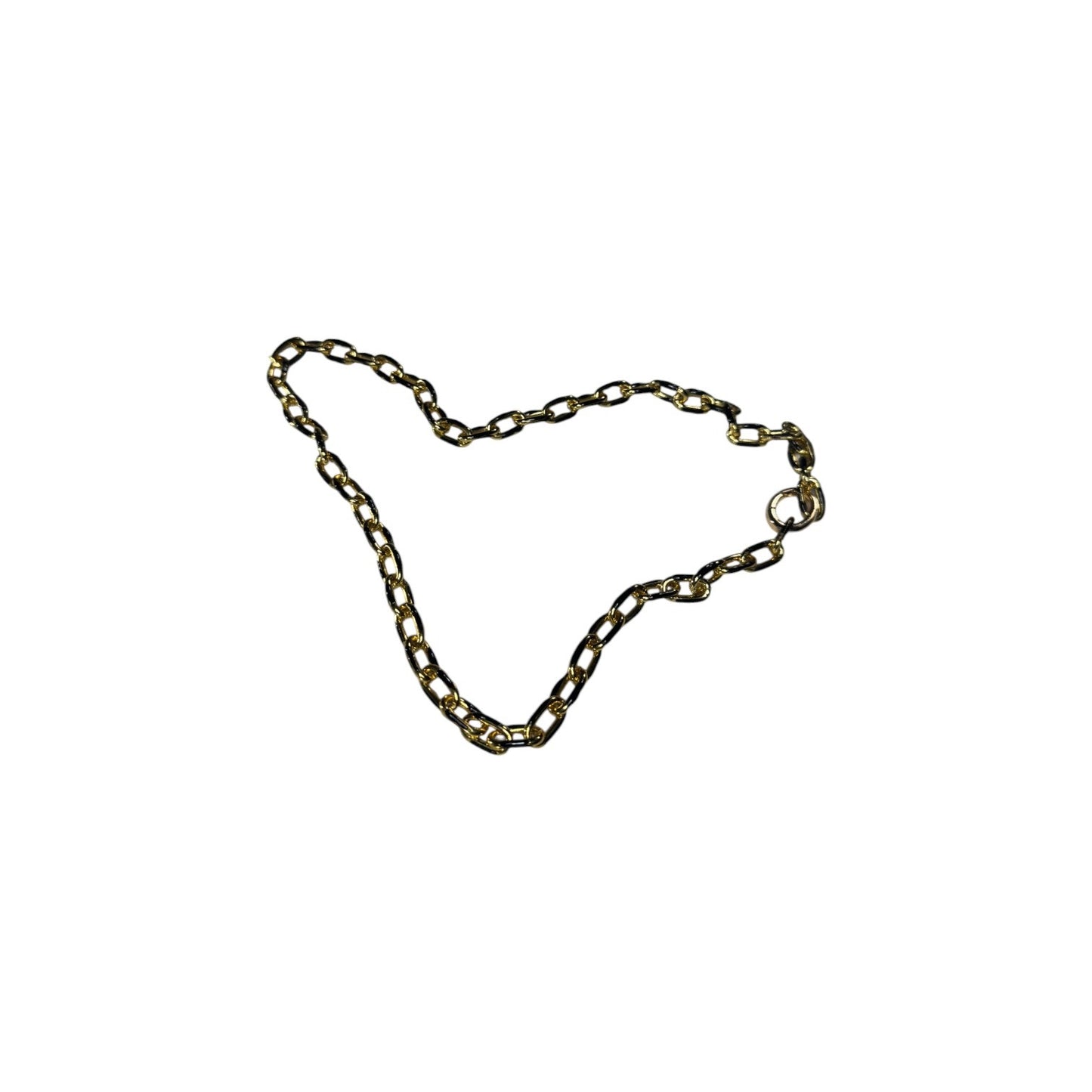 Black Gold Enamel Chain