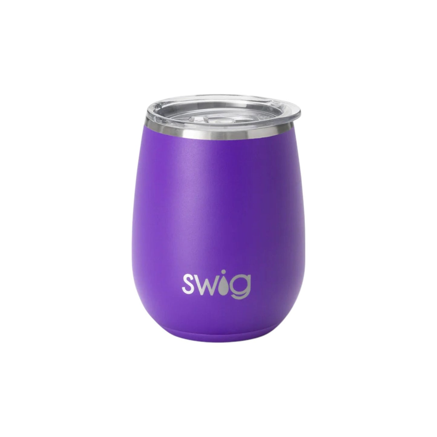 Purple Stemless Wine Cup 14oz